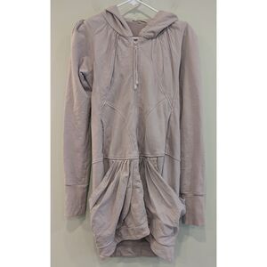Prairie Underground Guinevere Taupe Hooded Jacket Size Small